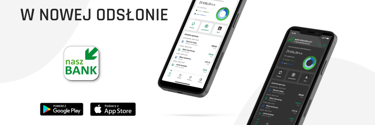 Aplikacja mobilna Nasz Bank